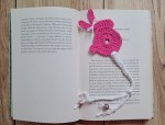 Zakładka do książki handmade zajączek 1