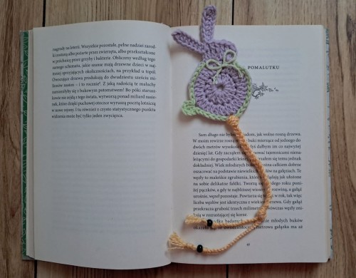 Zakładka do książki handmade
