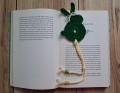Zakładka do książki zajączek handmade