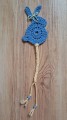 Zakładka do książki zajączek handmade