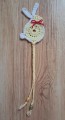 Zakładka do książki zajączek handmade