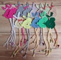 Zakładka do książki zajączek handmade