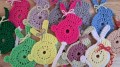 Zakładka do książki zajączek handmade