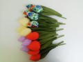 Bukiet tulipanów szytych flower box
